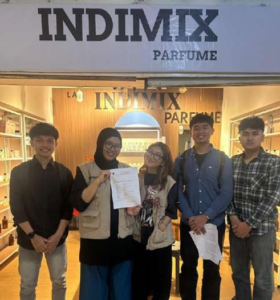 Mahasiswa Teknik Informatika UNPAM Rancang Sistem E-Catalogue Produk Parfum Berbasis Web untuk CV Indimix Jaya Indonesia