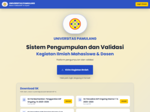 Inovasi Universitas Pamulang: Digitalisasi Pengumpulan dan Validasi Kegiatan Ilmiah Mahasiswa Penerima KIPK